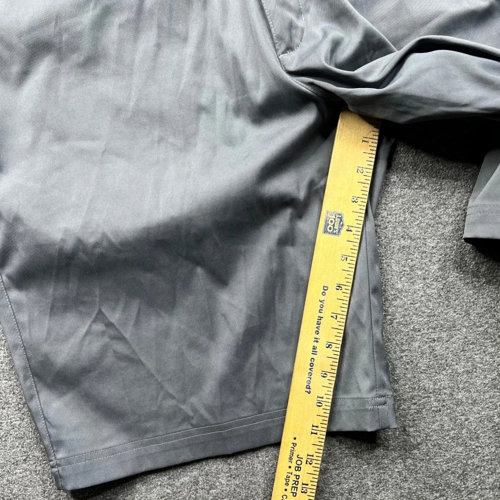 Nike Golf Shorts Mens 36 Gray Dri-FIT Tour Performance Flat Front 639798-021